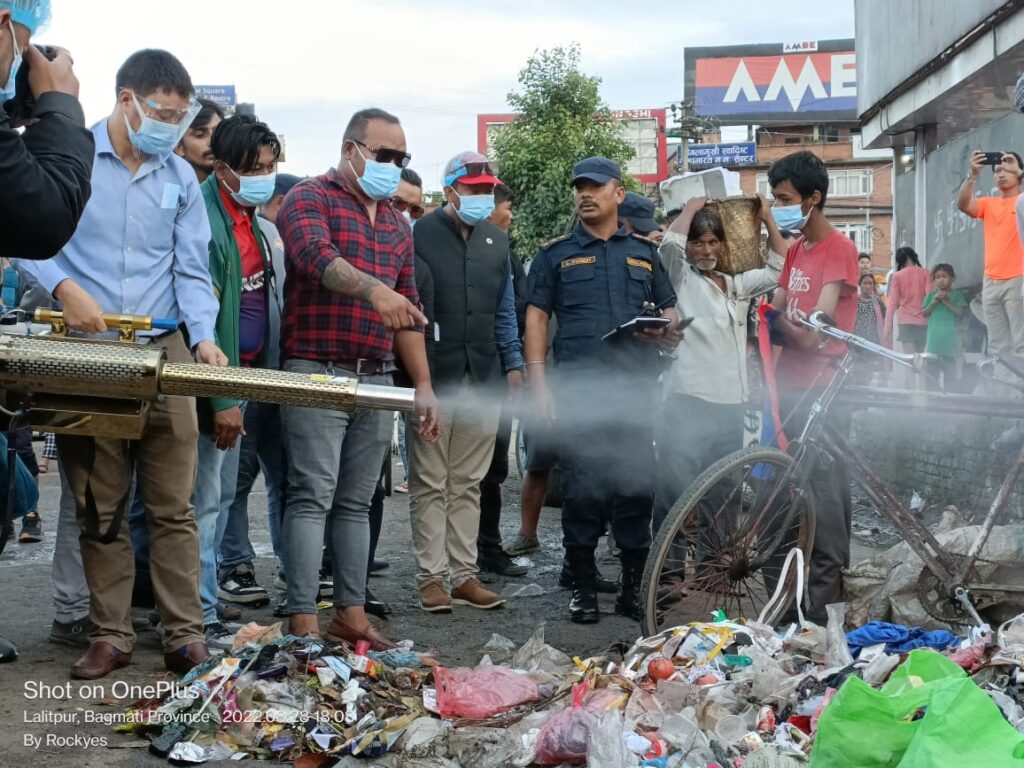 “राष्ट्रिय युवा संघ द्वारा डेंगु महामारी भगाउन सुरु गरे अभियान”