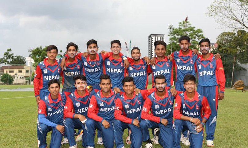 नेपालले यूएइ लाई १९  रनले हराउदै जित्यो यू १९ को उपाधी